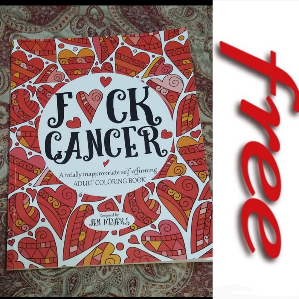Free with purchase A totally inappropriate self-affirming adult coloring book